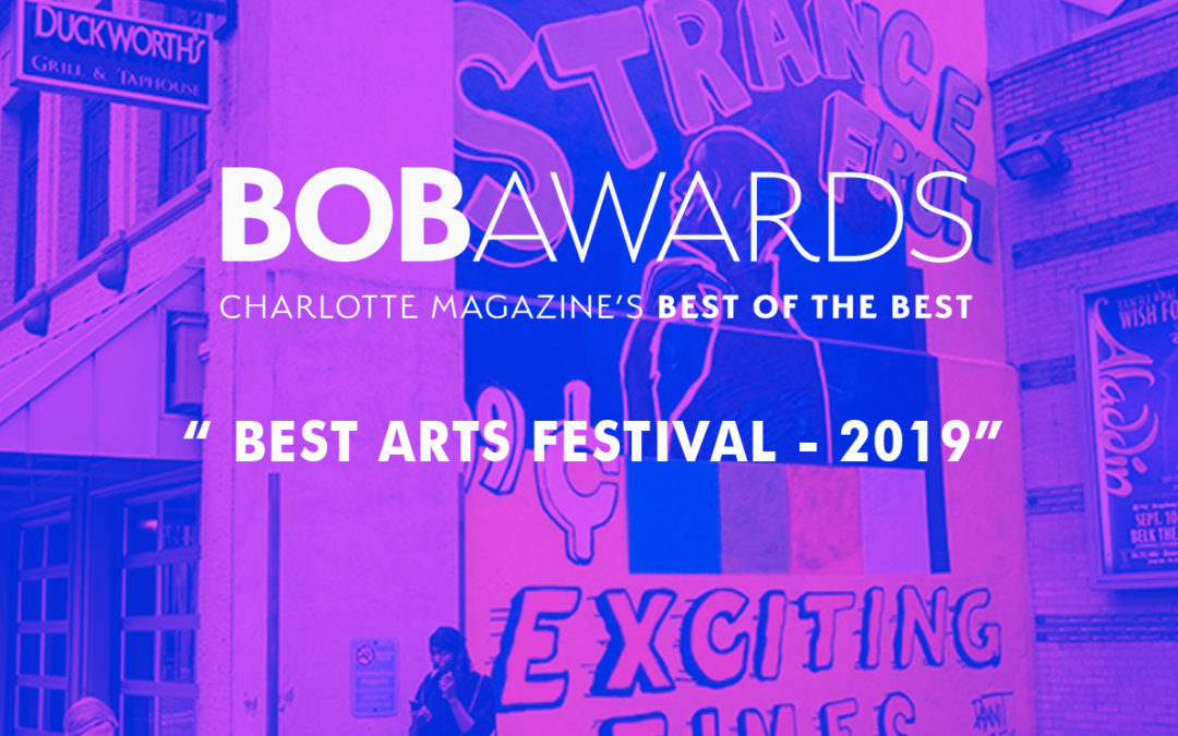 Talking Walls Receives BOB Award from Charlotte Magazine for “Best Art Festival”